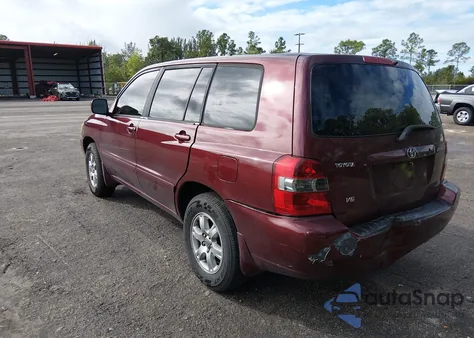 2006 Toyota Highlander V6 z USA, uszkodzony, nr VIN JTEGP21A160098912